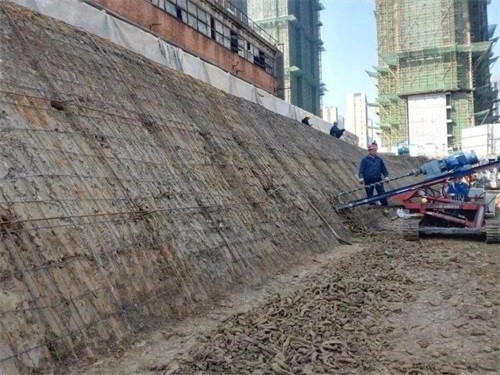 缙云建筑边坡支护